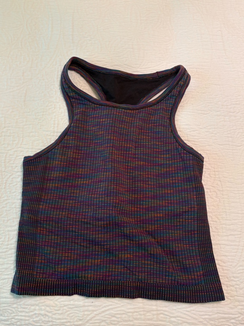 Lululemon Cropped Racerback Tank - Picture 2 of 5